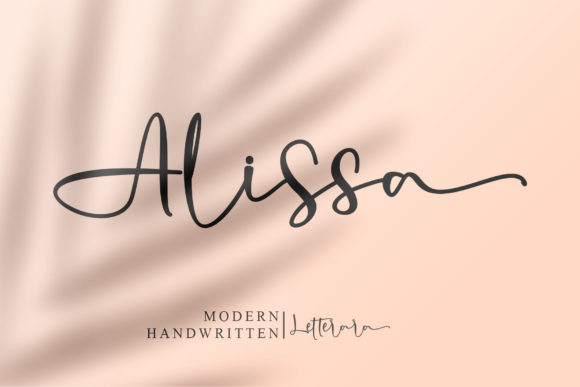 Alissa Script Font: A Refined Choice for Editorial Design