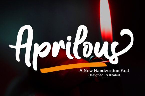 Aprilous Font Review: A Script That Makes Small Brands Shine