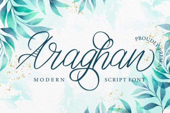 Araghan Script: A Handwritten Font for Editorial Storytelling