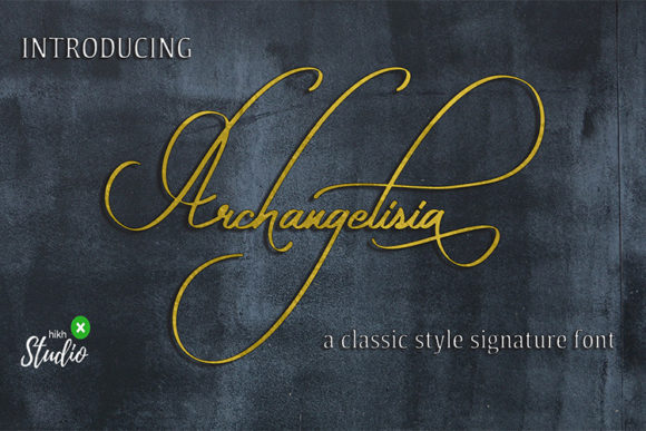 Archangelisia Font Review: A Script Typeface That Balances Elegance and Modernity