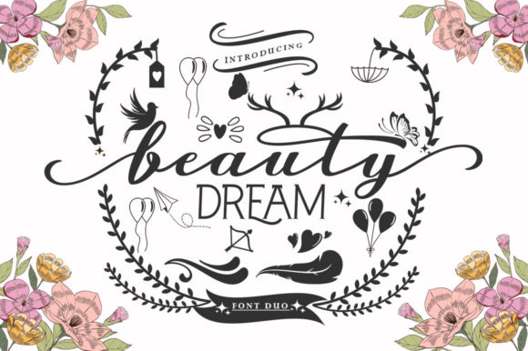 Beauty Dream: A Serif and Script Duo for Web Designers