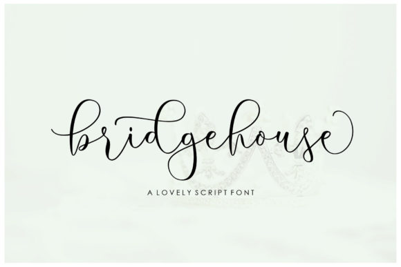 Bridgehouse: A Script Font That Elevates Campaign Visuals