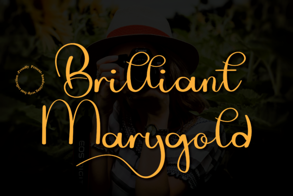 Brilliant Marygold: A Handwritten Font That Elevates Brand Content