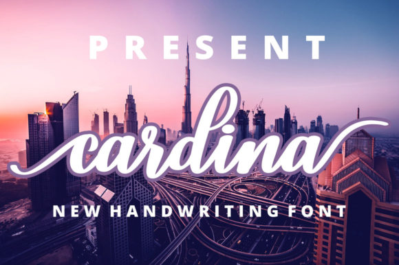 Cardina Brings Handwritten Warmth to Editorial Layouts