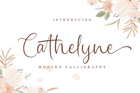 Cathelyne: A Script Font That Brings Elegance to Real Campaigns