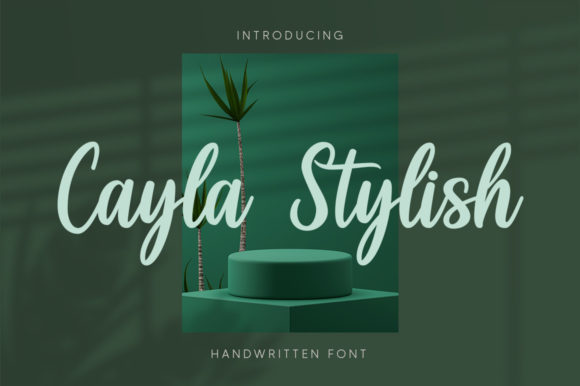 Cayla Stylish: The Handwritten Font That Brings Handmade Products to Life