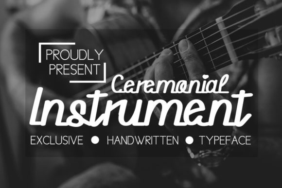 Ceremonial Instrument: A Refined Script Font for Campaign Designers