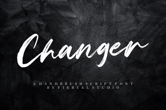 Changer: A Handwritten Font for Real Branding Work