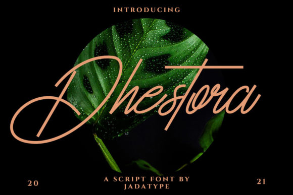 Dhestora: A Handwritten Font That Brings Personality to Campaign Visuals
