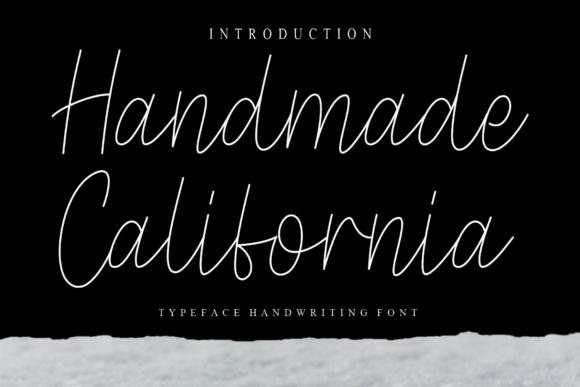 Handmade California: A Script Font That Brings Warmth to Editorial Design