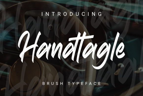 Handtagle: A Brushed Handwritten Font for Web Designers
