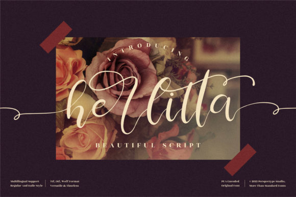 Herlitta Font Review for Web Designers
