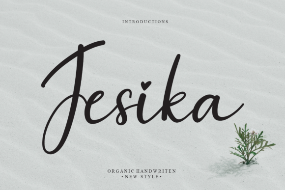 Jesika: A Graceful Script Font for Editorial Storytelling