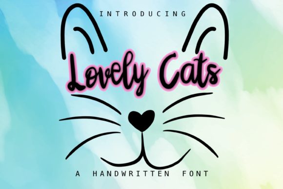 Lovely Cats: A Handwritten Script That Brings Warmth to Editorial Design