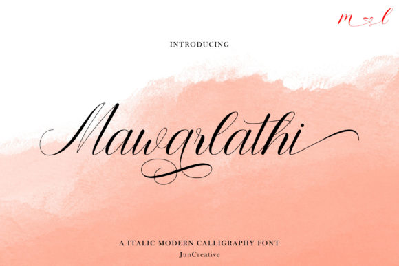 Mawarlathi: A Whimsical Typeface That Makes Small Business Branding Feel Personal