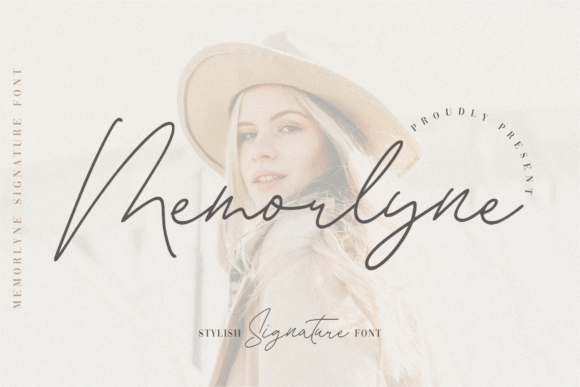 Memorlyne Font: Handwritten Elegance for Crafters and Makers