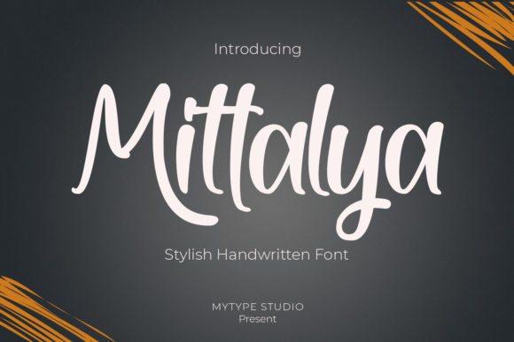 Mittalya Font: A Refined Script Typeface for Small Business Branding