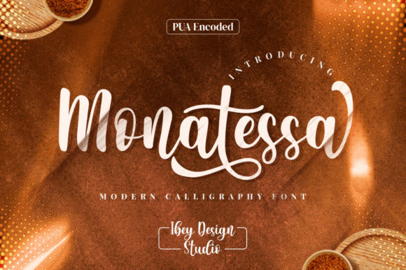 Monatessa Font: A Romantic Script for Scroll-Stopping Marketing