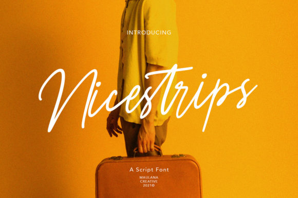 Nicestrips: A Script Font That Brings Warmth to Web Design