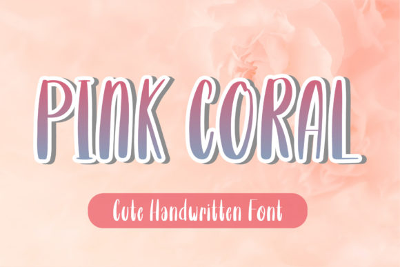 Pink Coral: A Playful Script Font for Scroll-Stopping Marketing