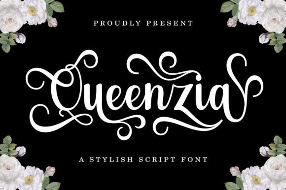Queenzia Font Review: A Refined Script for Campaign Design