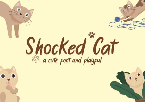 Shocked Cat: Elegant Handwriting for Makers