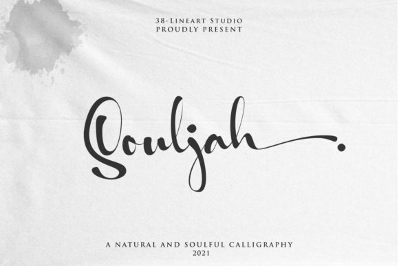 Souljah: A Handwritten Font That Brings Warmth to Every Product You Make