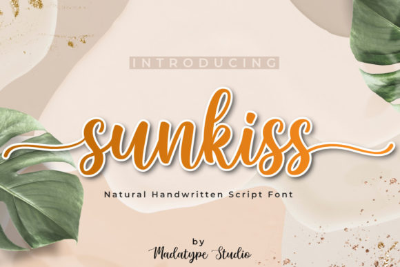 Sunkiss: A Refined Script Font for Polished Branding