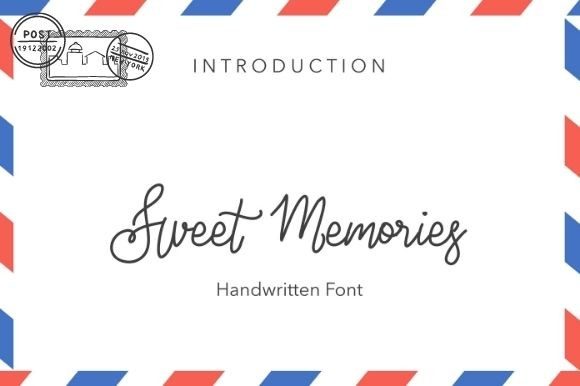 Sweet Memories Font: Handwritten Warmth for Editorial Design