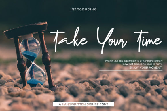Take Your Time Font: Practical Branding for Small Businesses