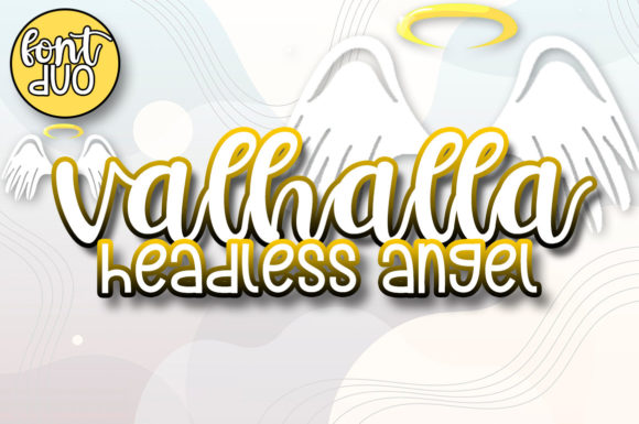 The Valhala Angel: A Duo Font for Editorial Design