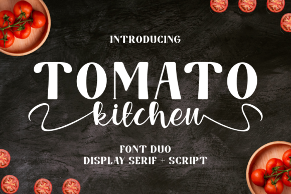 Tomato Kitchen Duo: A Script Typeface Built for Brand Content
